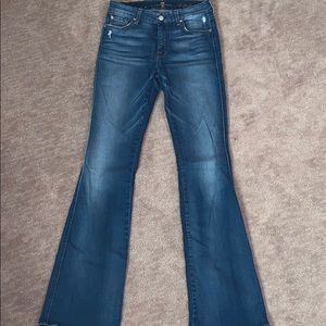 Women’s 7 for all mankind bootcut jean sz.27